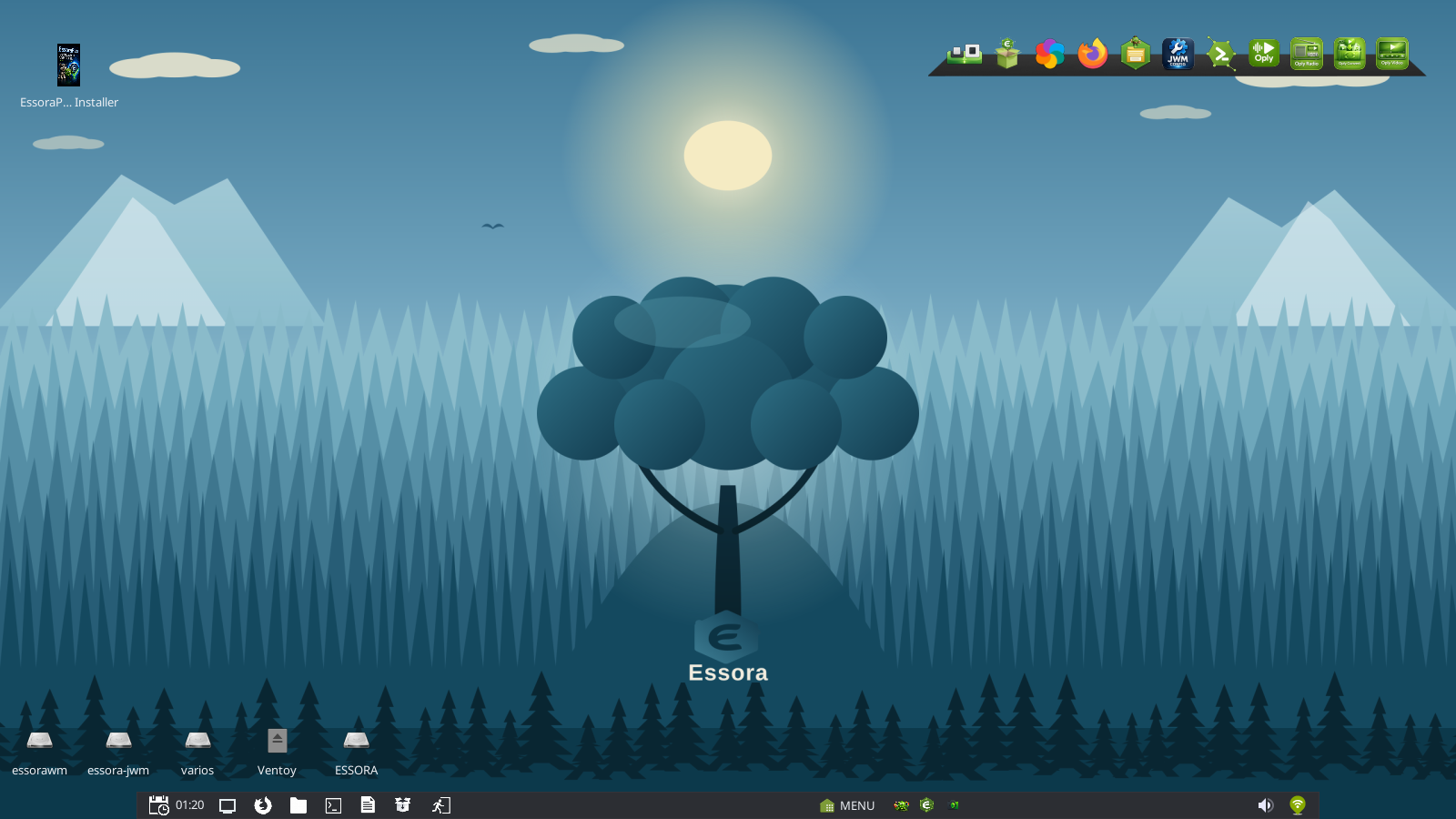 EssoraPup64 desktop