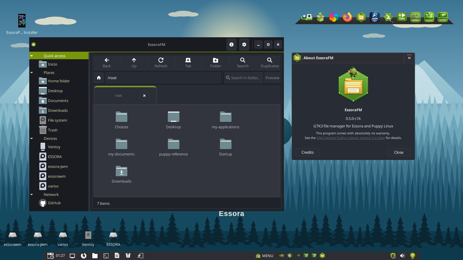 EssoraFM file manager