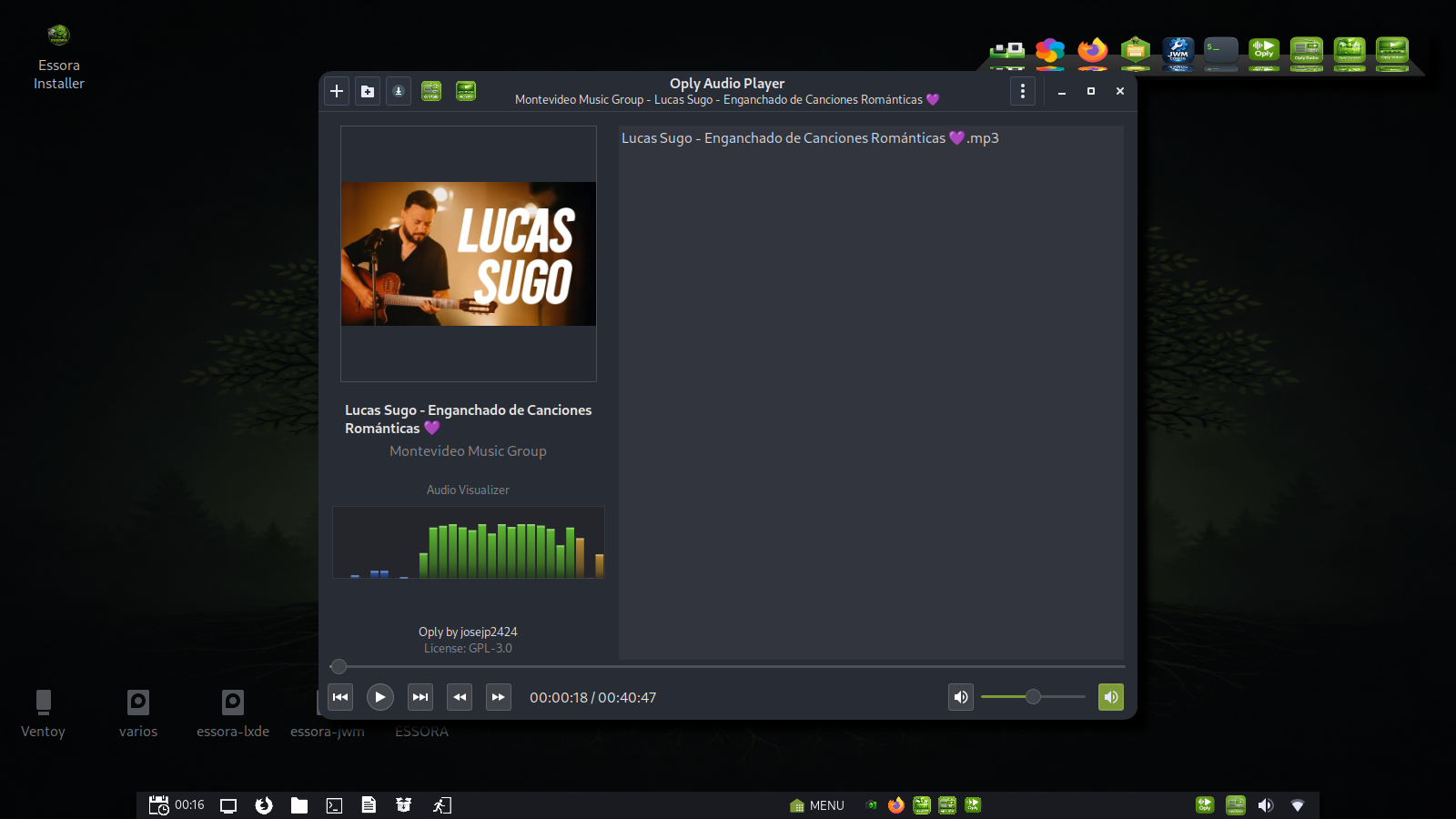 Oply Audio Player